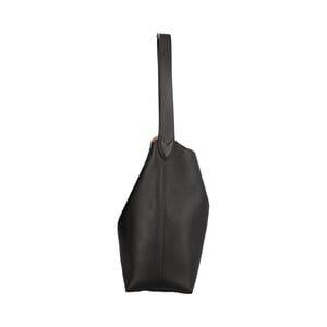 Leather Low Key Hobo MM NM Noir, view 6