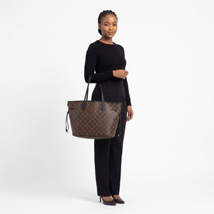 Neverfull Inside Out MM Black, view 8
