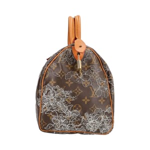 Monogram Dentelle Speedy 30, view 4