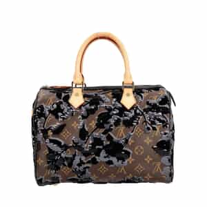Mixed Fleur De Jais Sequins Eclipse Speedy 30, view 3