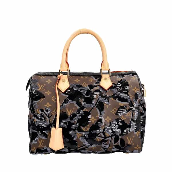 Mixed Fleur De Jais Sequins Eclipse Speedy 30
