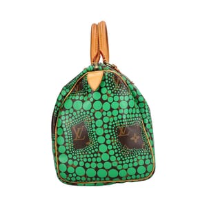 x YAYOI KUSAMA Monogram Speedy 30 Vert, view 3
