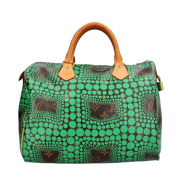 x YAYOI KUSAMA Monogram Speedy 30 Vert