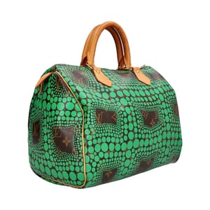 x YAYOI KUSAMA Monogram Speedy 30 Vert, view 2