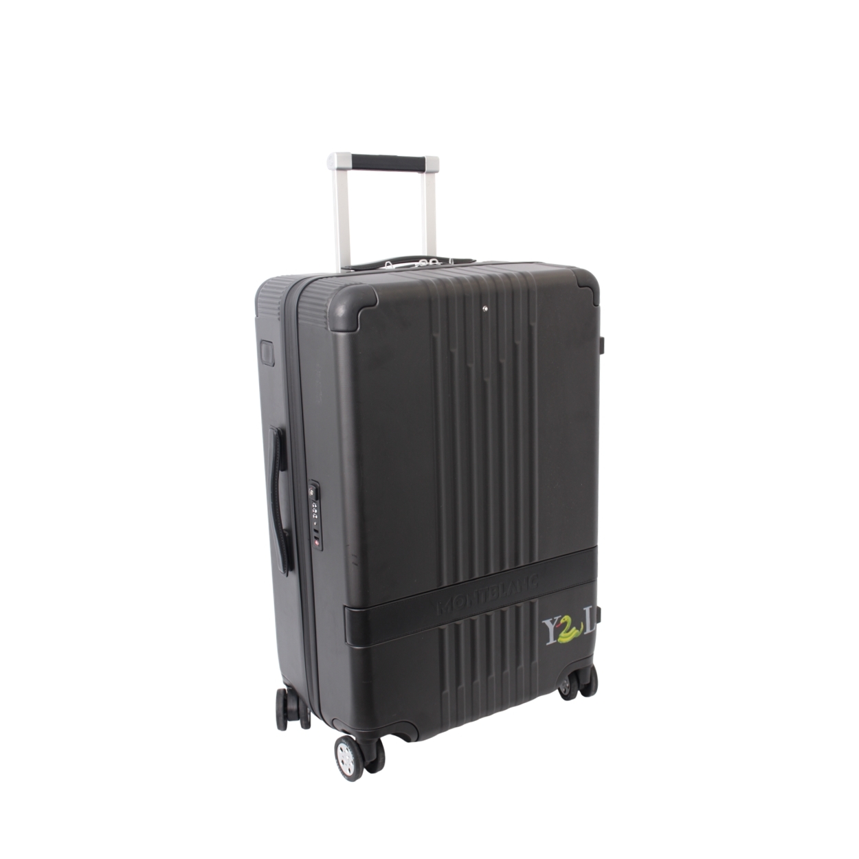 MONTBLANC Polycarbonate MY4810 Large Trolley Black | Luxity