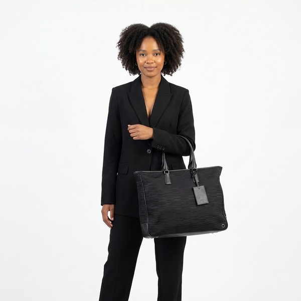 Mystery Canvas Westside Tote Black