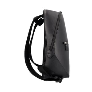 Sartorial Leather Backpack Black, view 5