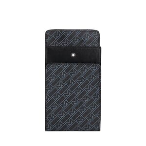 Leather Mini Envelope Bag Blue/Black