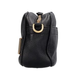 Leather Logo Camera Bag Black, view 6