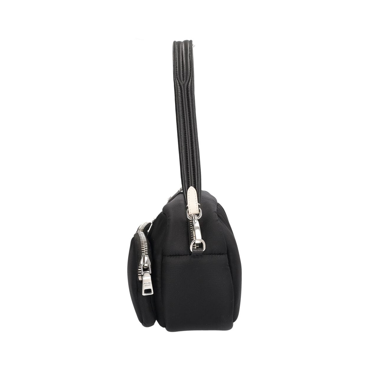 PRADA Tessuto Shoulder Bag Black | Luxity