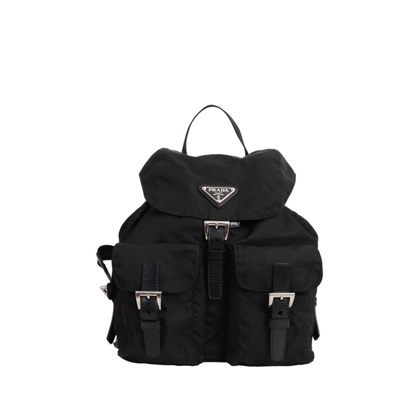 Re-Nylon Small Backpack Black