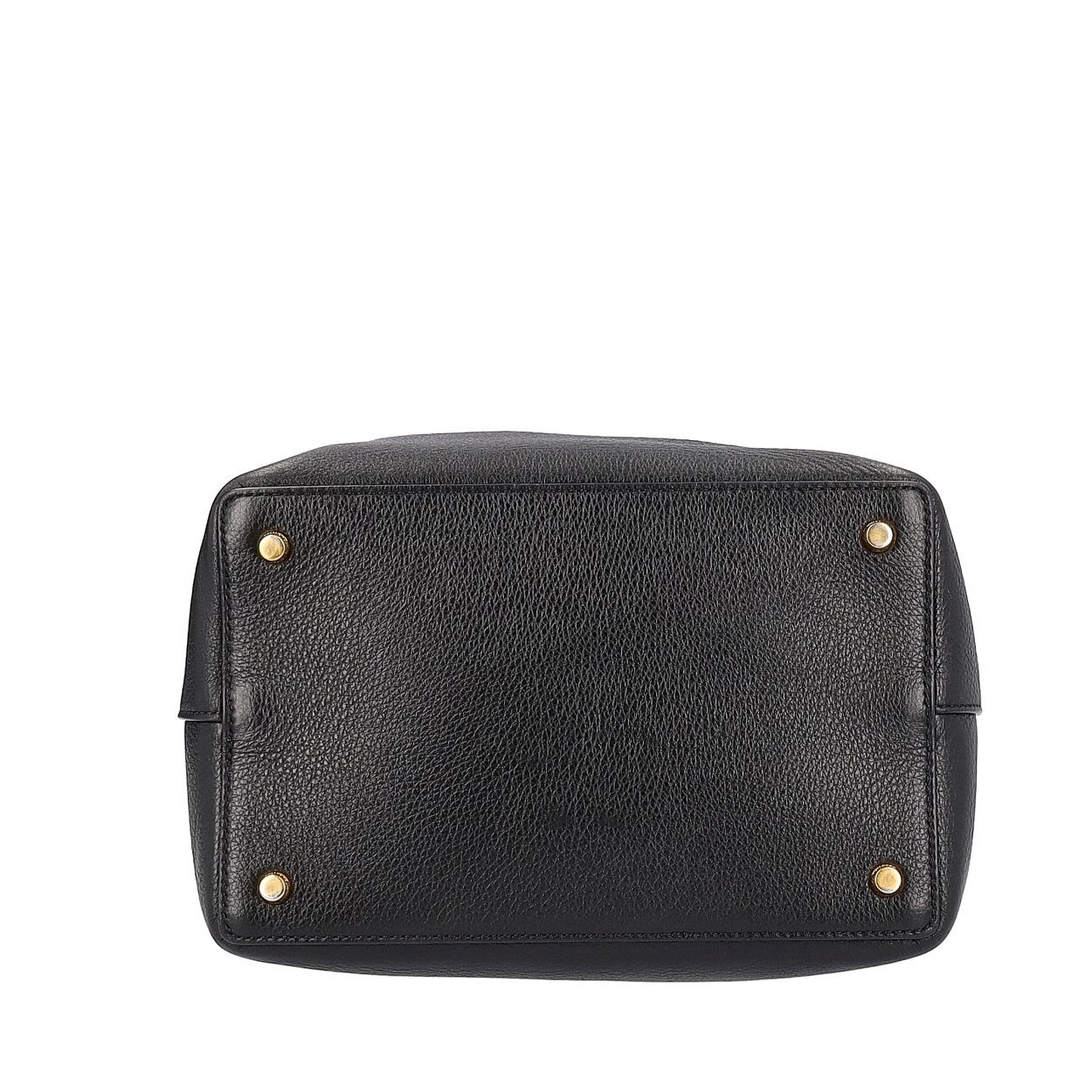 TOM FORD Leather Tassel Bucket Bag Black | Luxity