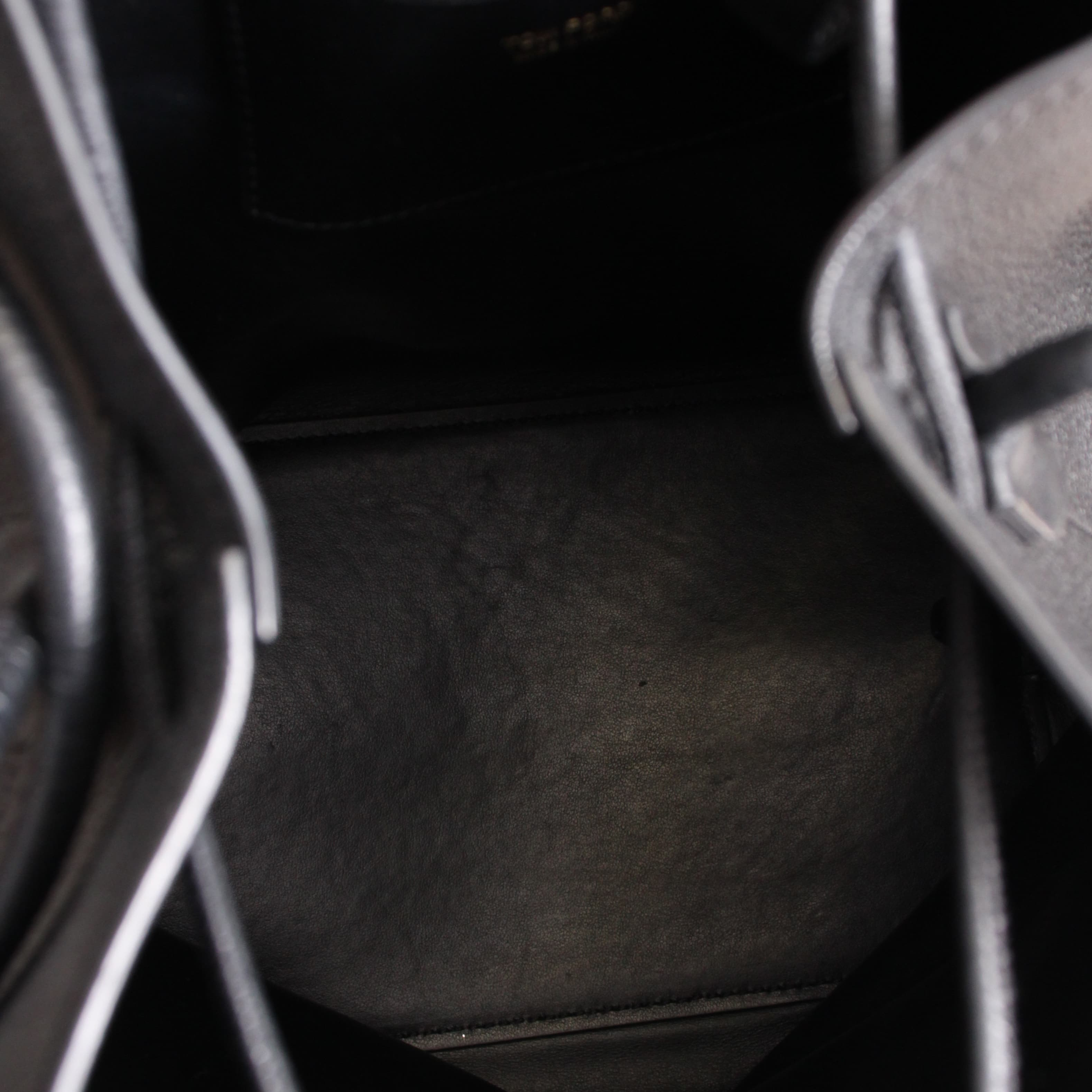 TOM FORD Leather Tassel Bucket Bag Black | Luxity
