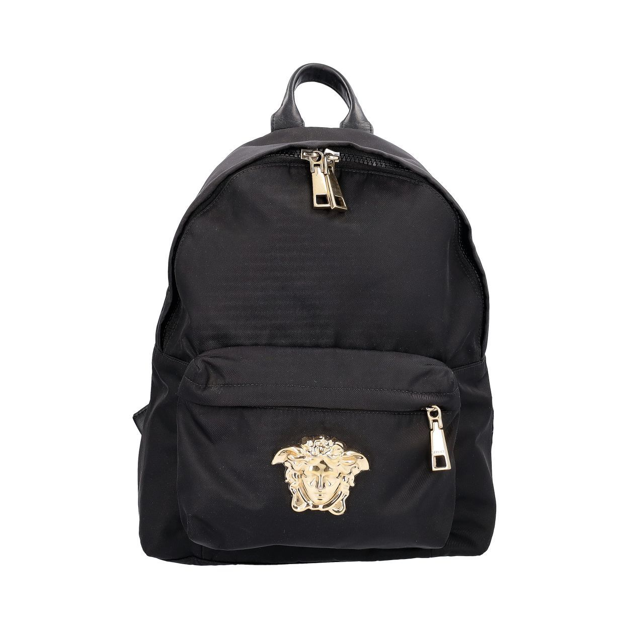 VERSACE Nylon Medusa Backpack Black | Luxity