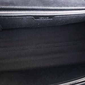 Raffia/Leather Tote Neutral/Black, view 7