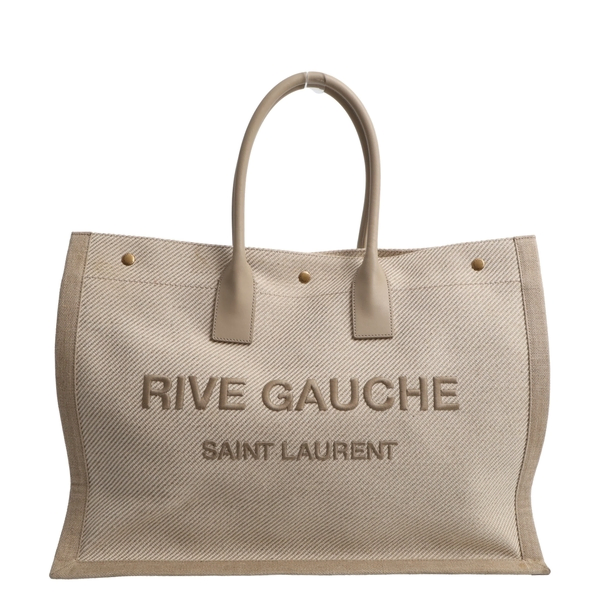 Canvas Rive Gauche Tote Beige