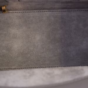 Leather Sac De Jour Nano Tote Taupe, view 9