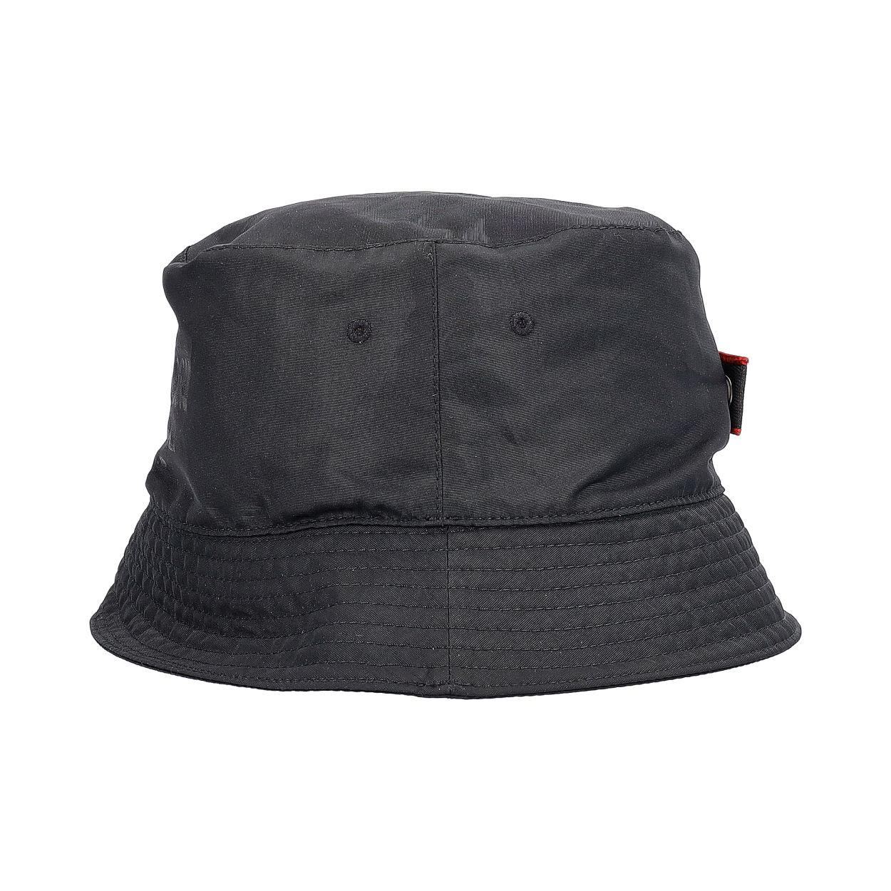 ALEXANDER MCQUEEN Polyester Logo Bucket Hat Black | Luxity