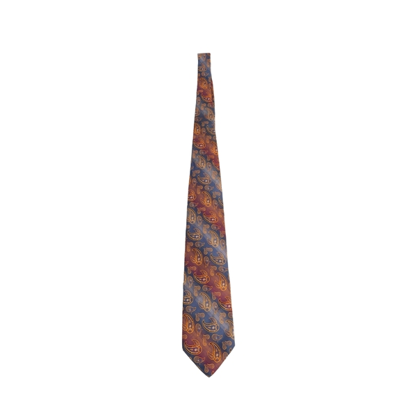 Vintage Silk Paisley Tie Multicolour