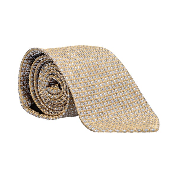 Silk Tie Gold/Blue
