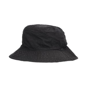 Cotton Reversible Check Bucket Hat Beige/Black, view 2