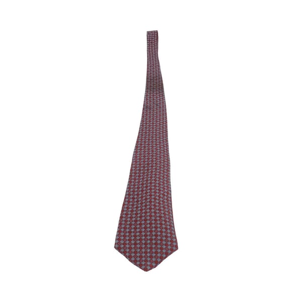 Vintage Silk Tie Burgundy