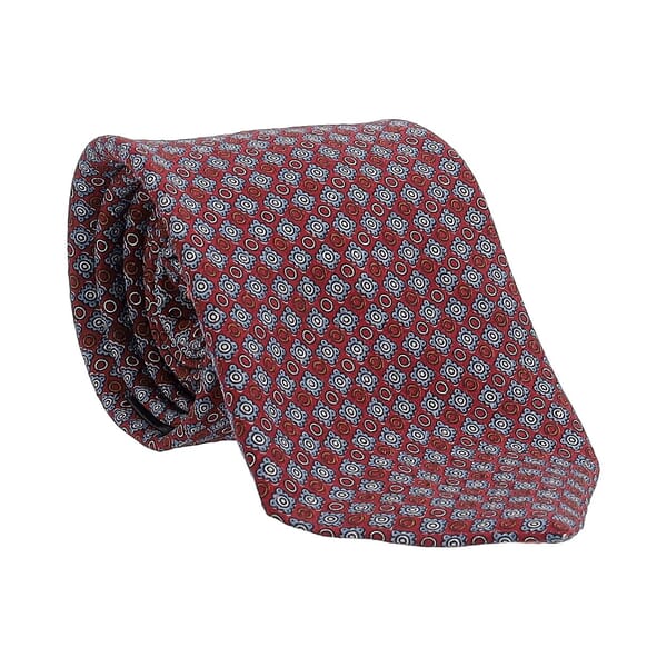 Vintage Silk Tie Burgundy