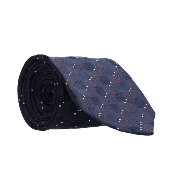 Vintage Silk Tie Navy