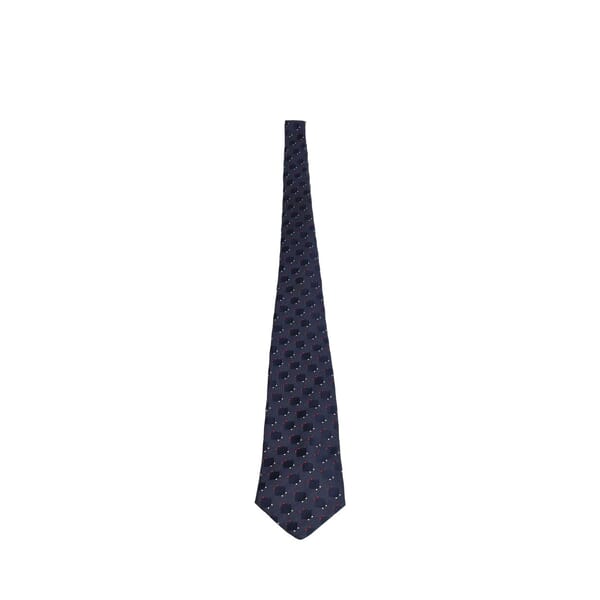 Vintage Silk Tie Navy