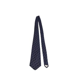 Vintage Silk Tie Navy, view 3