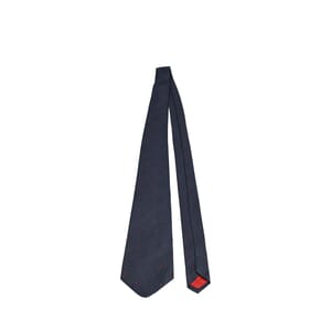 Vintage Silk Tie Navy/Red, view 3