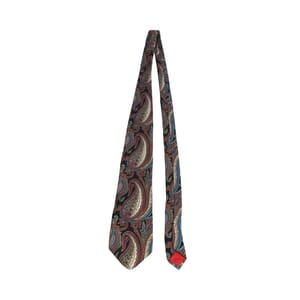 Silk Tie Large Paisley Multicolor, view 3