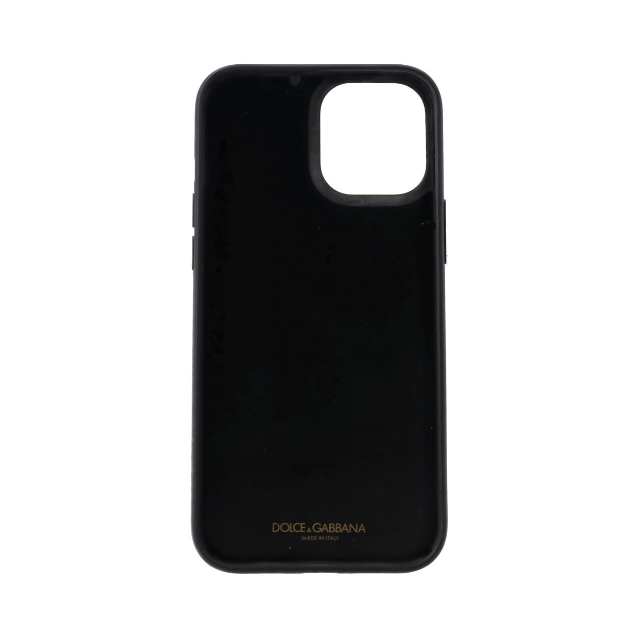 DOLCE & GABBANA Leather/Rubber Graffiti Iphone 12 Pro Max Cover