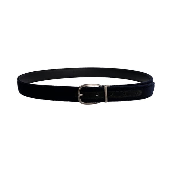 Velvet Belt Navy - S: 100 (40)