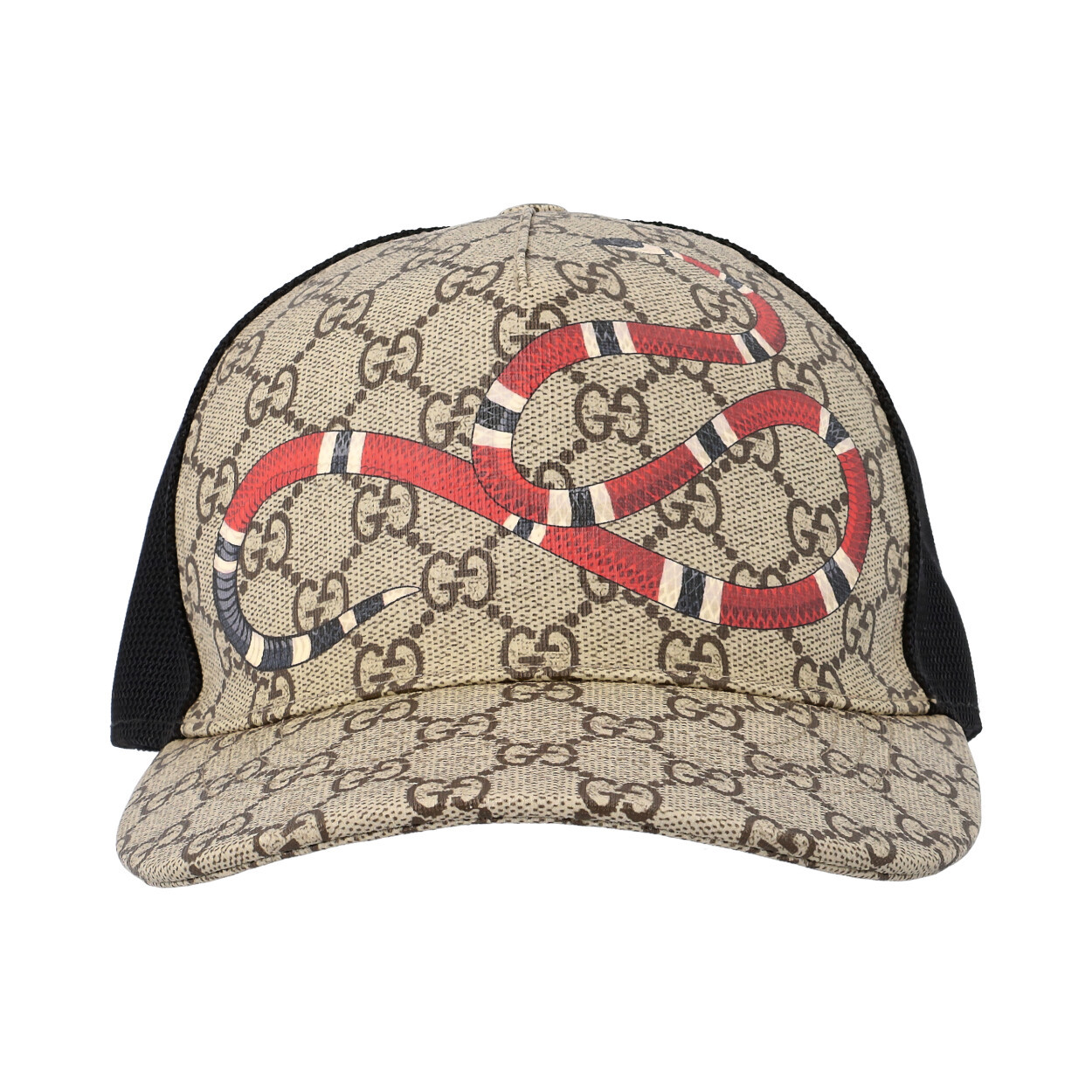 GUCCI Supreme Snake Cap Beige - S: S | Luxity