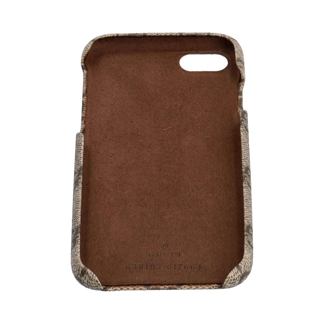 GUCCI - GUCCI  クーリエ iPhone 7 8 Gucci Print case for iPhone 7 and iPhone 8 Plus in black