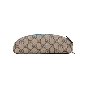 x DISNEY Supreme GG Donald Duck Pencil Case Beige/Blue, view 3