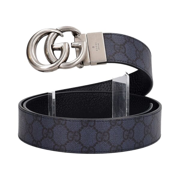 Supreme GG Reversible Belt Blue - S: 105 (42)
