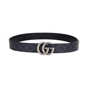 Supreme GG Reversible Belt Blue - S: 105 (42)