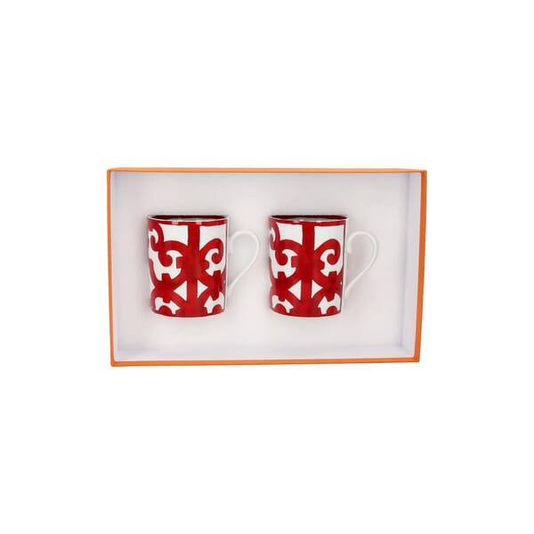 Ceramic Balcon du Guadalquivir Two Mugs Set