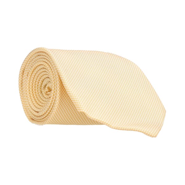 Vintage Silk Tie Yellow