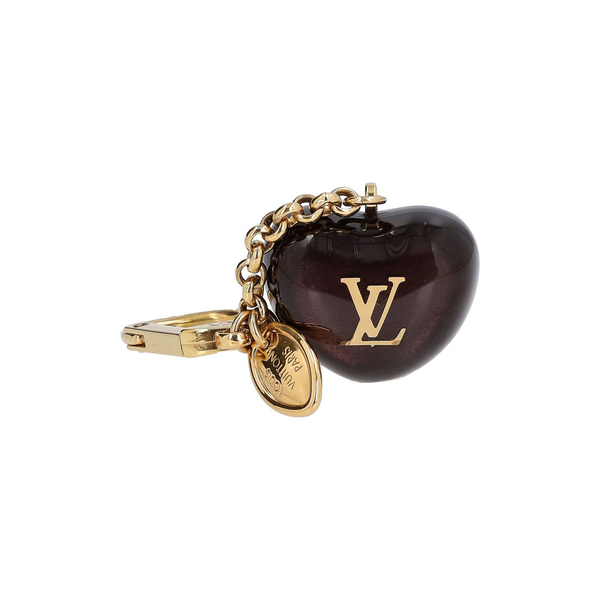 Coeur Rayures Heart Key Holder/Bag Charm