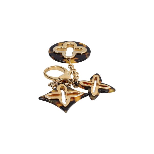 Resin Insolence Bag Charm/Key Holder Tortoise