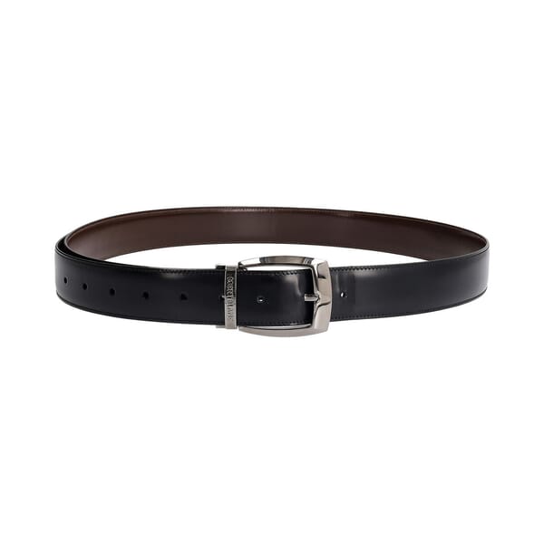 Leather Reversible Belt Black/Brown - S: 95 (38)