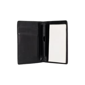 Leather Notepad Holder Black, view 7