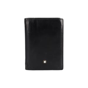 Leather Notepad Holder Black