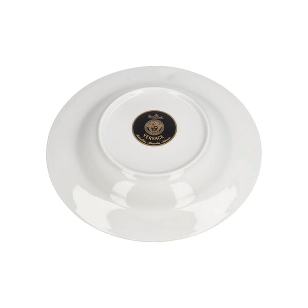 Porcelain Medaillon Meandre Mannor Soup Bowl White/Gold