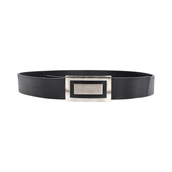 Leather Belt Black - S: 100 (40)