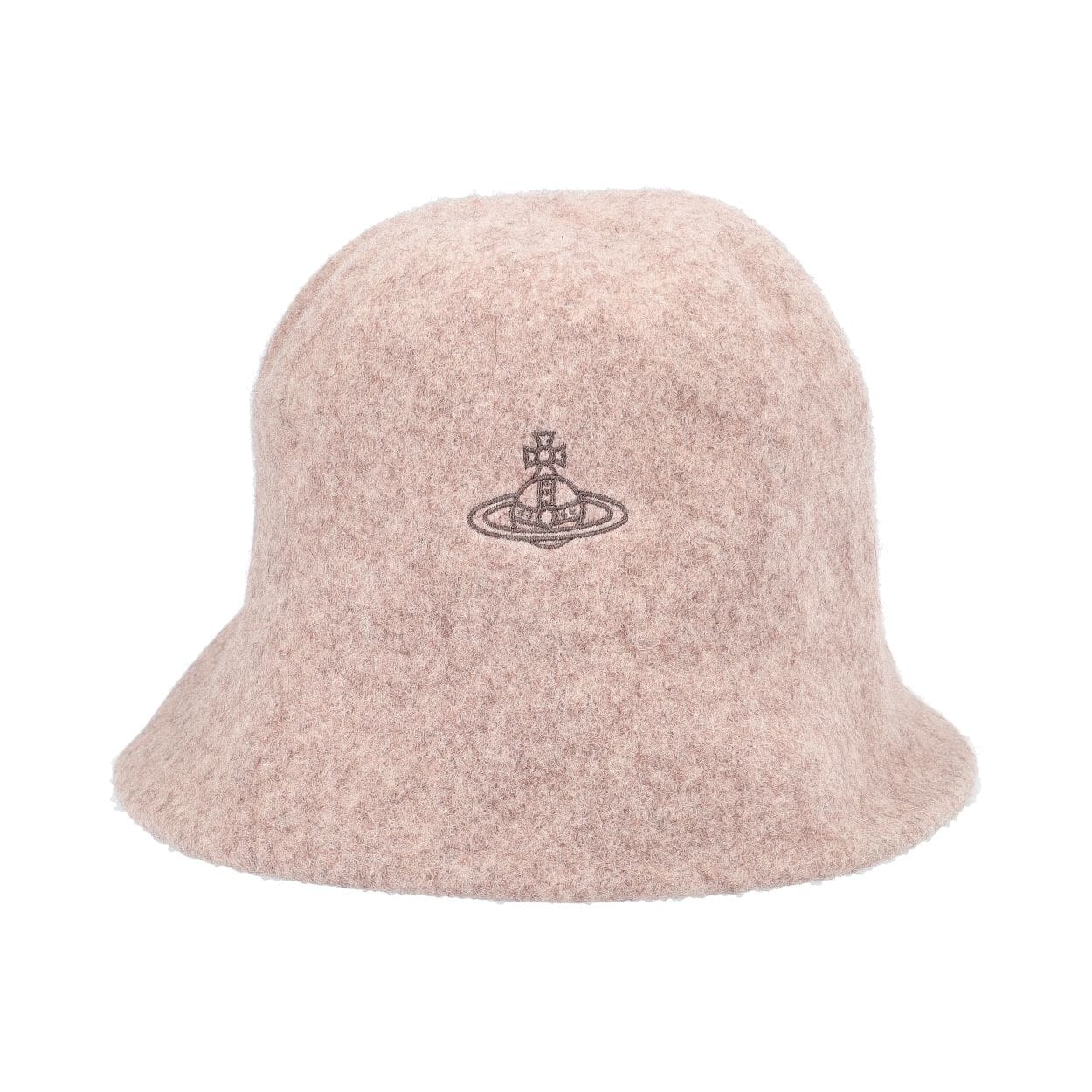 帽子 vivienne westwood VIVIENNE WESTWOOD Wool Embroidered Hat Beige | Luxity