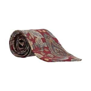 Vintage Silk Tie Maroon